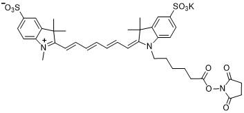 Sulfo CY7 NHS ester,sulfo CY7 NHS,磺化Cy7-NHS 活化酯