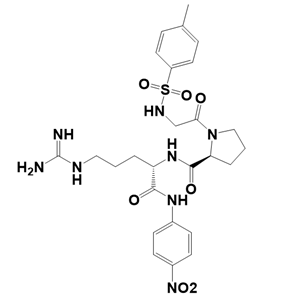 N-對甲苯磺?；?甘氨酰-脯氨酰-精氨酰對硝基苯胺