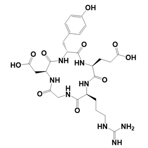 放射性標記RGD肽c（RGDyE）