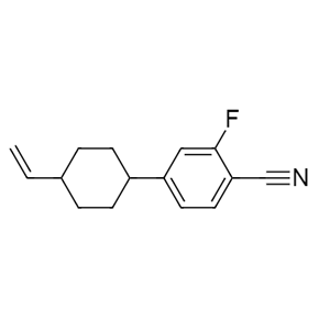 反式-2-氟-4-(4-乙烯基-環(huán)己基)-苯甲腈；3-氟-4-氰基苯基環(huán)己基乙烯