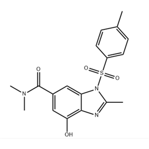 4-羥基-N,N,2-三甲基-1-對甲苯磺?；?1H-苯并[D]咪唑-6-甲酰胺