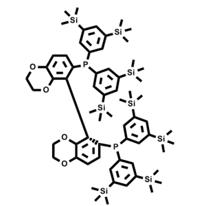 (S)-6,6'-雙(雙(3,5-雙(三甲基硅烷基)苯基)膦基)-2,2',3,3'-四氫-5,5'-聯(lián)苯并[b][1,4]二氧雜環(huán)己烷基