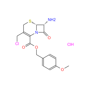 7-氨基-3-氯甲基-3-頭孢唑啉-4-羧酸對甲氧芐鹽酸鹽