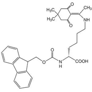 Fmoc-D-Lys(Dde)-OH，Cas# 333973-51-6