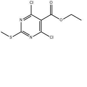 4,6-二氯-2-(甲基硫代)-5-嘧啶羧酸乙酯