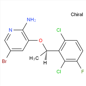 [5-溴-3-[(1R)-(2,6-二氯-3-氟苯基)乙氧基]吡啶-2-基]胺