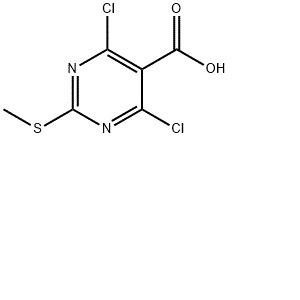 4,6-二氯-2-(甲巰基)嘧啶-5-甲酸