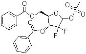 CAS 登錄號(hào)：122111-11-9, 2-脫氧-2,2-二氟-D-赤式-呋喃戊糖-3,5-二苯甲酸酯-1-甲磺酸酯