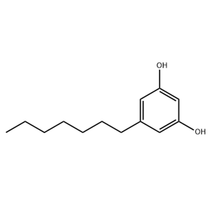 5-庚基苯-1,3-二醇、5-庚基間苯二酚、3,5-二羥基庚苯