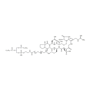 DSPE-PEG-iRGD,磷脂-聚乙二醇-靶向穿膜肽iRGD環(huán)肽,DSPE修飾多肽供應(yīng)