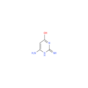 2,4-二氨基-6-羥基嘧啶，CAS No.： 56-06-4。