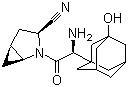 CAS 登錄號：361442-04-8, 沙克列汀, (1S,3S,5S)-2-[(2S)-2-氨基-2-(3-羥基三環(huán)[3.3.1.1(3,7)]癸烷-1-基)乙?；鵠-2-氮雜雙環(huán)[3.1.0]己烷-3-腈