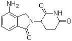 CAS 登錄號：191732-72-6, 來那度胺, 3-(7-氨基-3-氧代-1H-異吲哚-2-基)哌啶-2,6-二酮