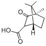 CAS 登錄號：18530-30-8， (1R,2S,4R)-4,7,7-三甲基-3-氧代-雙環(huán)[2.2.1]庚烷-2-羧酸