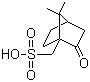 CAS 登錄號(hào)：3144-16-9, D(+)-10-樟腦磺酸, 右旋樟腦磺酸, 右旋-7,7-三甲基二環(huán)[2.2.1]庚烷-2-酮-1-甲磺酸