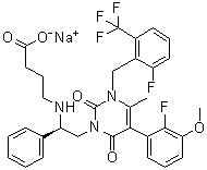 CAS 登錄號：832720-36-2, 噁拉戈利鈉