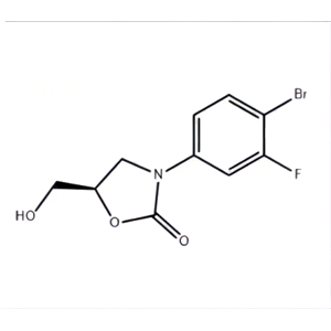 (5R)-3-(4-溴-3-氟苯基）-5-羥甲基惡唑烷-2-酮;特地唑胺中間體