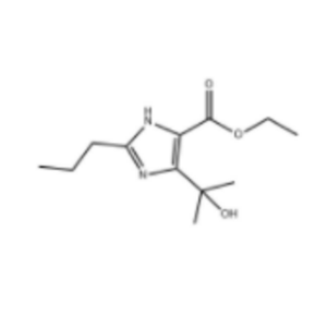 4-(1-羥基-1-甲基乙基)-2-丙基-1H-咪唑-5-羧酸乙酯;咪唑單酯