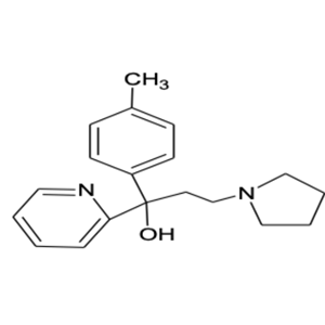 alpha-[2-(1-吡咯烷基)乙基]-alpha-(對甲苯基)吡啶-2-甲醇;曲普利啶中間體