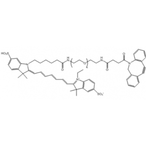 二苯基環(huán)辛炔-聚乙二醇-熒光染料