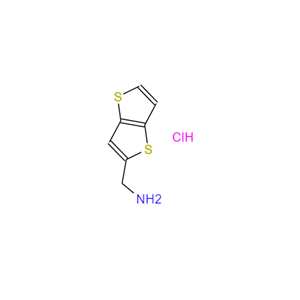 1-{噻吩并[3,2-B]噻吩-2-基}甲胺鹽酸鹽