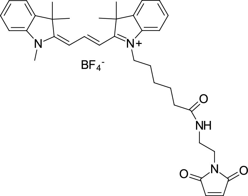 Cyanine3 maleimide.png