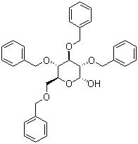 CAS 登錄號(hào)：6564-72-3, 2,3,4,6-四-O-芐基-alpha-D-吡喃葡萄糖, 2,3,4,6-四芐基-alpha-D-葡萄糖