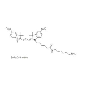 水溶性花青素3氨基，2183440-43-7，Sulfo-Cy3 amine