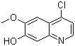 CAS 登錄號(hào)：205448-31-3, 4-氯-6-甲氧基喹啉-7-醇