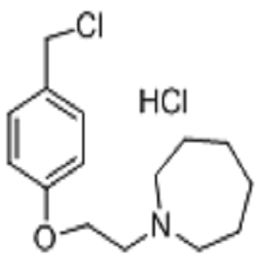 1-(2-(4-(氯甲基)苯氧基)乙基)氮雜環(huán)庚烷鹽酸鹽 