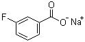 CAS 登錄號(hào)：499-57-0, 3-氟苯甲酸鈉