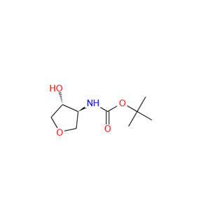 ((3S,4R)-4-羥基四氫呋喃-3-基)氨基甲酸叔丁酯