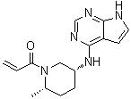 CAS 登錄號(hào)：1792180-81-4, 1-[(2S,5R)-2-甲基-5-(7H-吡咯并[2,3-d]嘧啶-4-基氨基)-1-哌啶基]-2-丙烯-1-酮