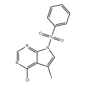 208459-84-1,4-氯-5-碘-7-(苯磺?；?-7H-吡咯并[2,3-D]嘧啶