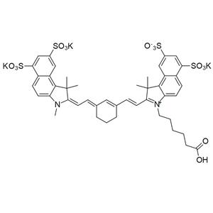 Sulfo-Cyanine7.5 carboxylic acid，1803099-44-6