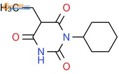 1-環(huán)己基-5-乙基巴比妥酸結(jié)構(gòu)式圖片|837-32-1結(jié)構(gòu)式圖片