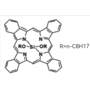 正辛醇軸向取代硅酞菁(silicon(IV)phthalocyanine，SiPc)