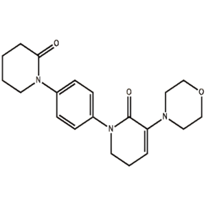 5,6-二氫-3-(4-嗎啉基)-1-[4-(2-氧代-1-哌啶基)苯基]-2(1H)-吡啶酮