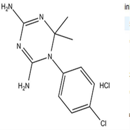 Cycloguanil (hydrochloride).png