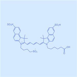 210834-26-7,Cy5.5 Acid (tri SO3)花氰染料