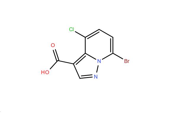 7-溴-4-氯吡唑并[1,5-A]吡啶-3-羧酸.png