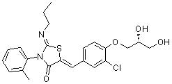 CAS 登錄號(hào)：854107-55-4, Ponesimod