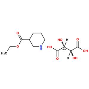 (R)-3-哌啶甲酸乙酯-L-酒石酸鹽 167392-57-6