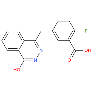 2-氟-5-(4-氧代-3,4-二氫酞嗪-1-甲基)苯甲酸