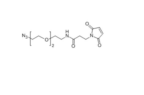 N3-PEG2-Mal