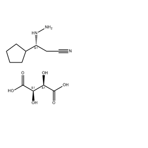 (R)-3-環(huán)戊基-3-肼基丙腈-L-酒石酸鹽