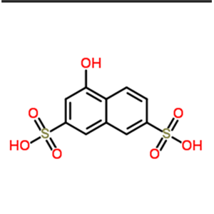 1-萘酚-3,6-二磺酸，CAS: 578-85-8，4-羥基-2,7-萘二磺酸