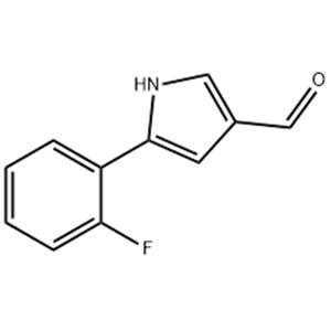 5-(2-氟苯基)-1H-吡咯-3-甲醛(CAS號：881674-56-2）生產(chǎn)廠家 現(xiàn)貨