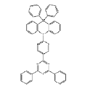 10-(4-(4,6-二苯基-1,3,5-三唑-2-基)苯基)-9,9-二苯基-9,10-二氫吖啶