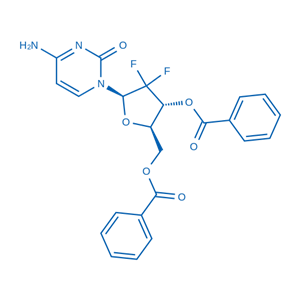 2’,2’-二氟-2’-脫氧胞嘧啶核苷-3',5'-二苯甲酸酯  134790-39-9